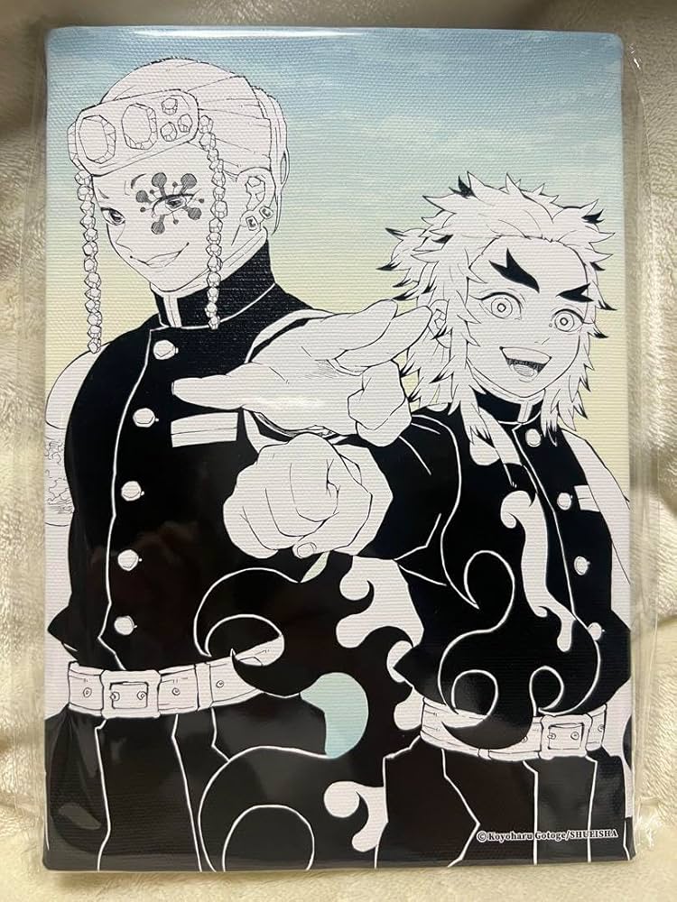 Amazon.co.jp: 鬼滅 原画展 アートボード 宇髄天元 煉獄杏寿郎 : おもちゃ