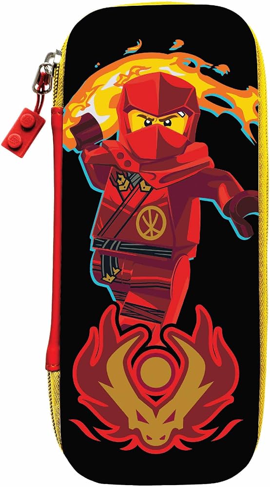 Amazon.com: IQ LEGO Ninjago Molded Pencil Case - Kai (53325), 1