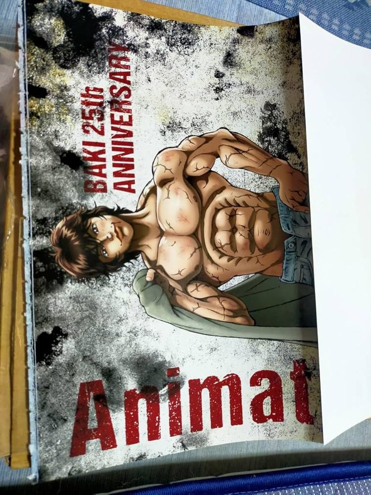 Amazon.co.jp: 25周年 範馬刃牙 ポスター 刃牙道 相撲 地下格技場力士