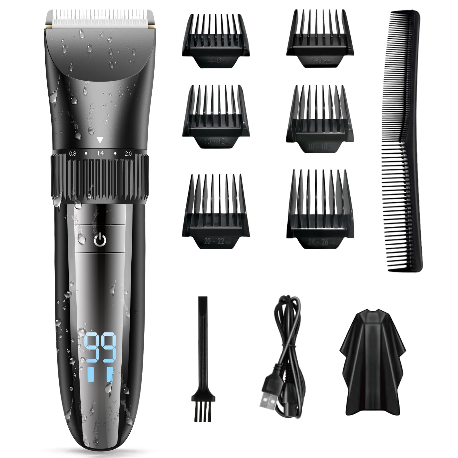 Amazon.co.jp: Wisefish バリカン ヘアカッター バリカン メンズ 防水