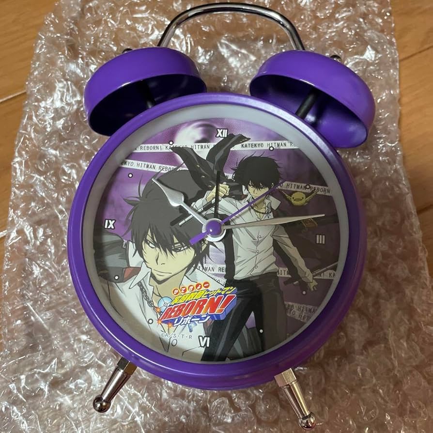 Amazon.co.jp: 雲雀の音声入り目覚まし時計 家庭教師ヒットマンREBORN