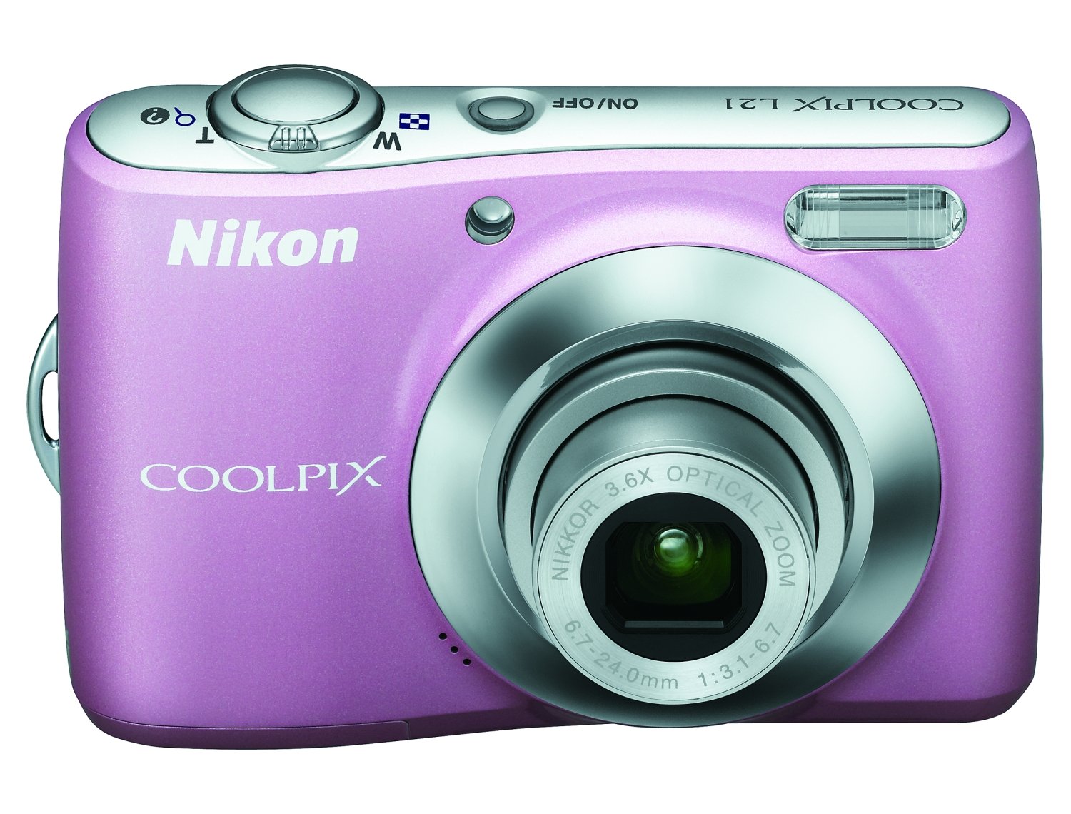 Nikon Coolpix L21 Digital Camera - Pink: Amazon.co.uk: Electronics