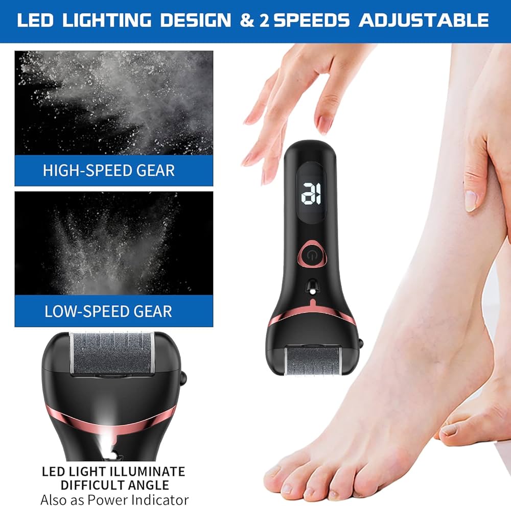 Amazon.com : Electric Foot Callus Remover, Rechargeable Portable