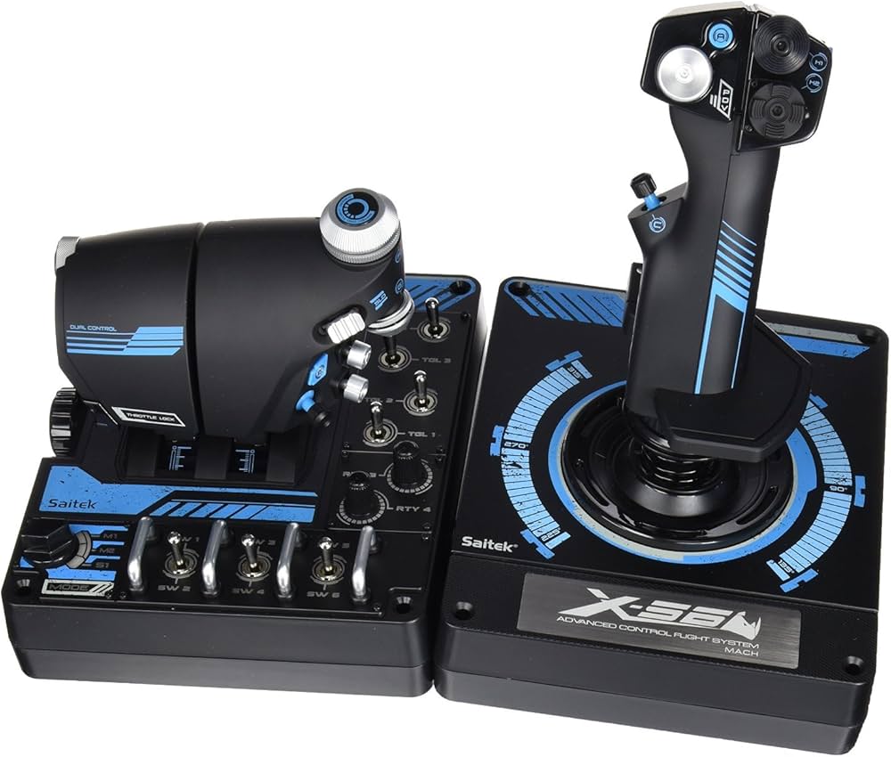 Amazon.co.jp: Logitech G Pro Flight X56 Rhino HOTAS : ゲーム