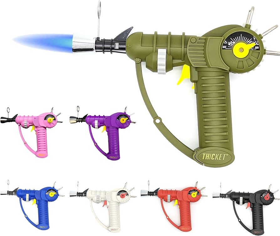 Amazon.com: THiCket Raygun Torch Lighter, with Adjustable Flame