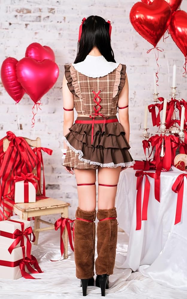 Amazon.co.jp: [Malymoon] コスプレ メイド アイドル セットアップ