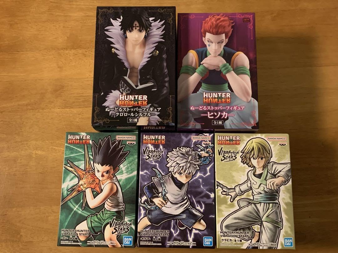 Amazon.co.jp: HUNTER×HUNTER フィギュア クロロ ヒソカ キルア ゴン