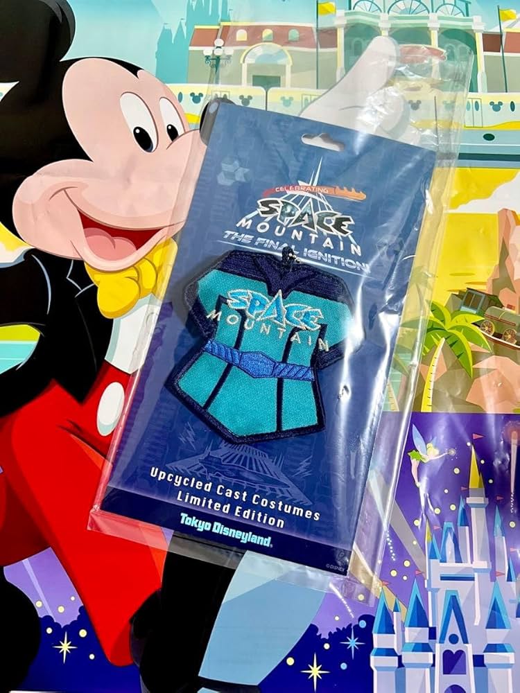 ディズニーランド スペースマウンテン ワッペンバッジ キャスト