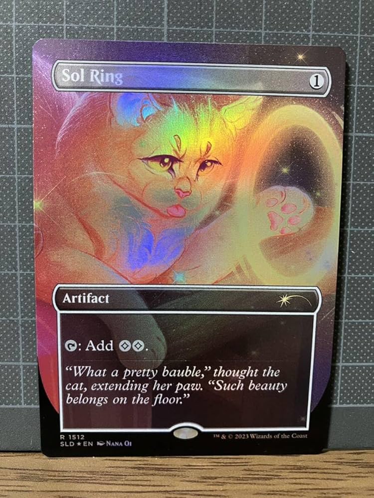 Amazon.co.jp: MTG 太陽の指輪 Secret lair Raining Cats and Dogs SLD