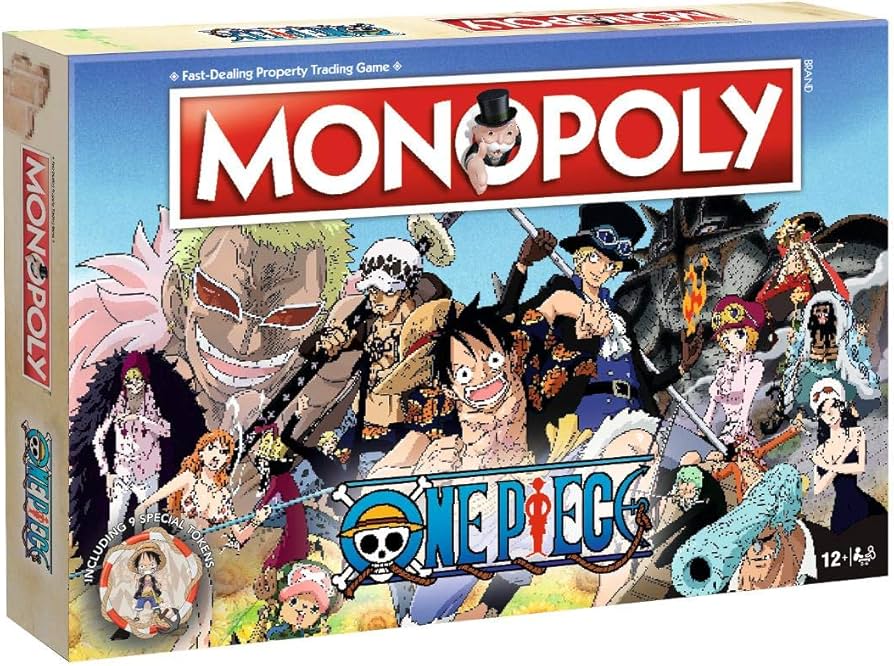 Amazon.com: One Piece Monopoly Board Game For 2-8 Players : Toys