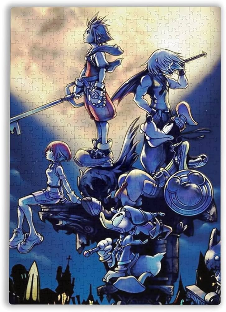 Amazon.co.jp: キングダムハーツ 1000ピース パズル ジグソーパズル