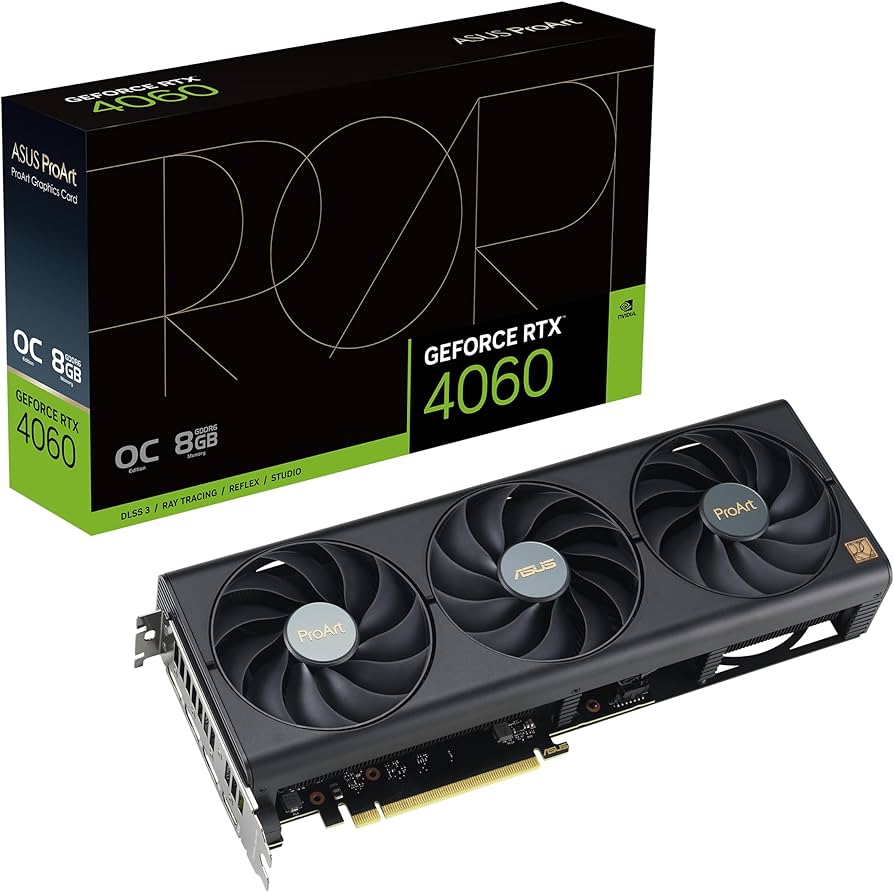 Amazon.com: ASUS ProArt GeForce RTX™ 4060 OC Edition 8GB GDDR6