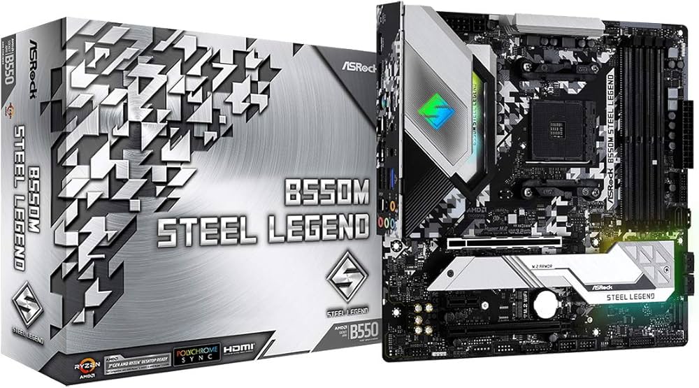 Amazon | ASRock AMD Ryzen 5000シリーズ (Soket AM4)対応 B550チップ