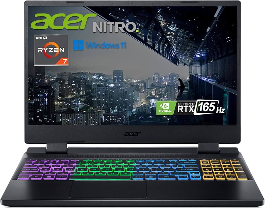 Amazon.com: Acer Nitro 5 Gaming Laptop | AMD Ryzen 7 6800H
