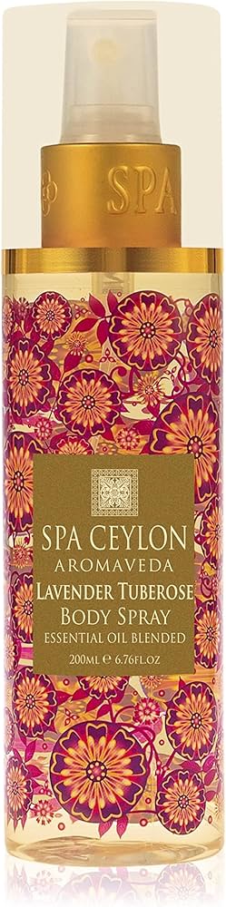 Amazon.com : SPA CEYLON Tuberose Body Spray, Fragrant Body Mist