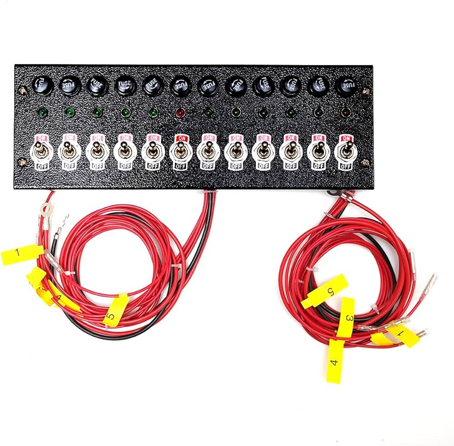 Amazon | 12連 スイッチ ボックス トラック デコトラ 12連スイッチ BOX