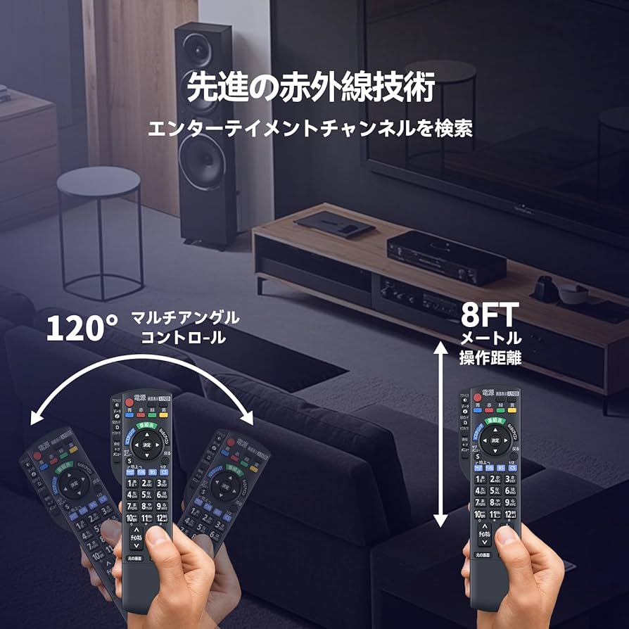 Amazon | テレビリモコン N2QAYB000481 for Panasonic パナソニック