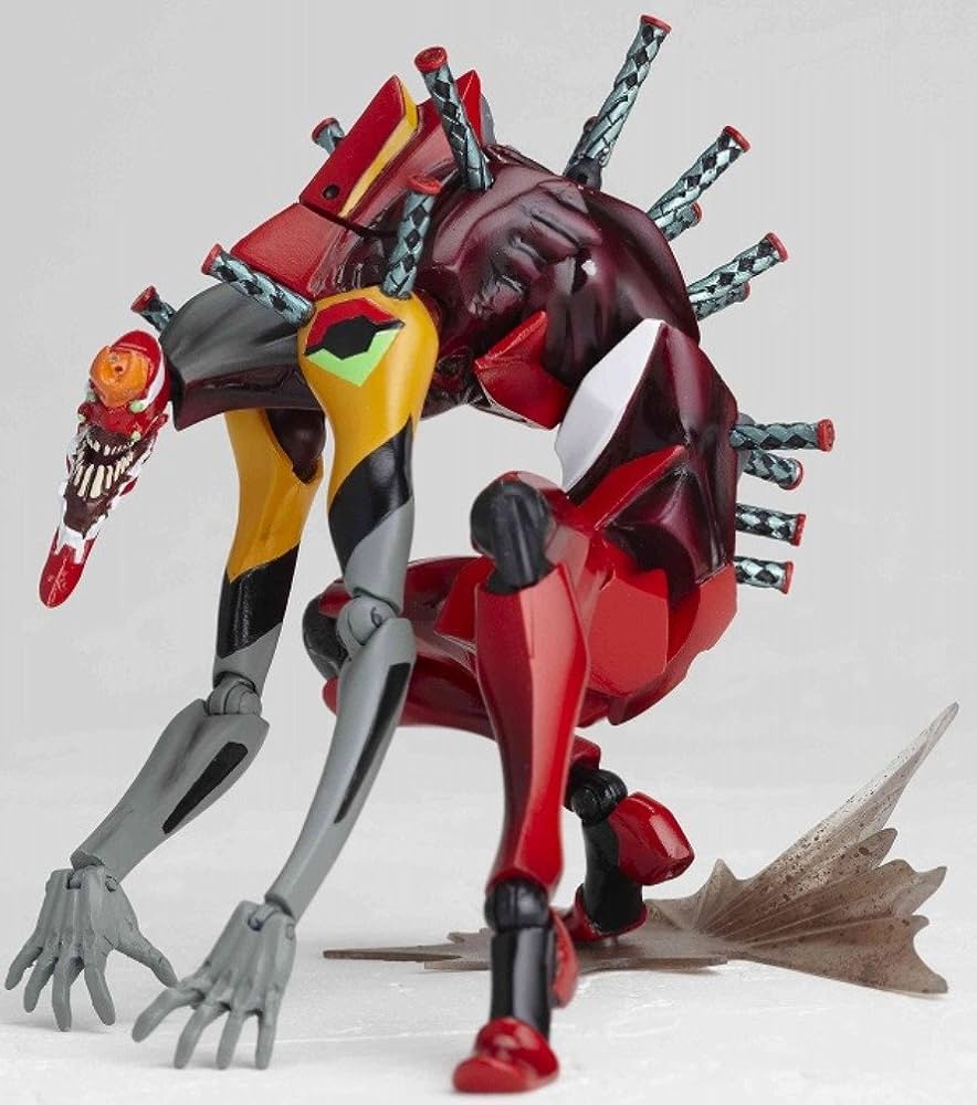 Amazon.co.jp: リボルテックヤマグチ No.90 エヴァンゲリオン2号機 獣