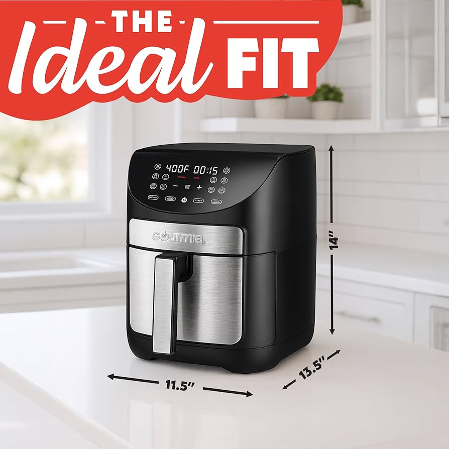 Amazon.co.jp: Gourmia 6487 Digital Air Fryer, Black : Home & Kitchen