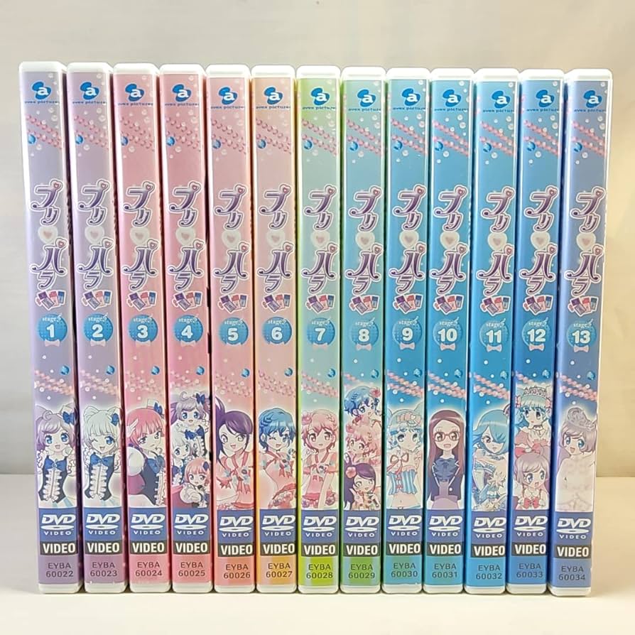 Amazon.co.jp: DVD プリパラ Season1～3 1～3期 全39巻セット