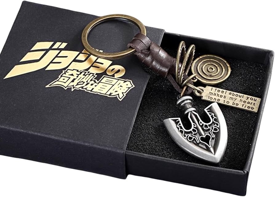 Amazon.co.jp: ジョジョの奇妙な冒険 キーホルダー スタンドの矢 石