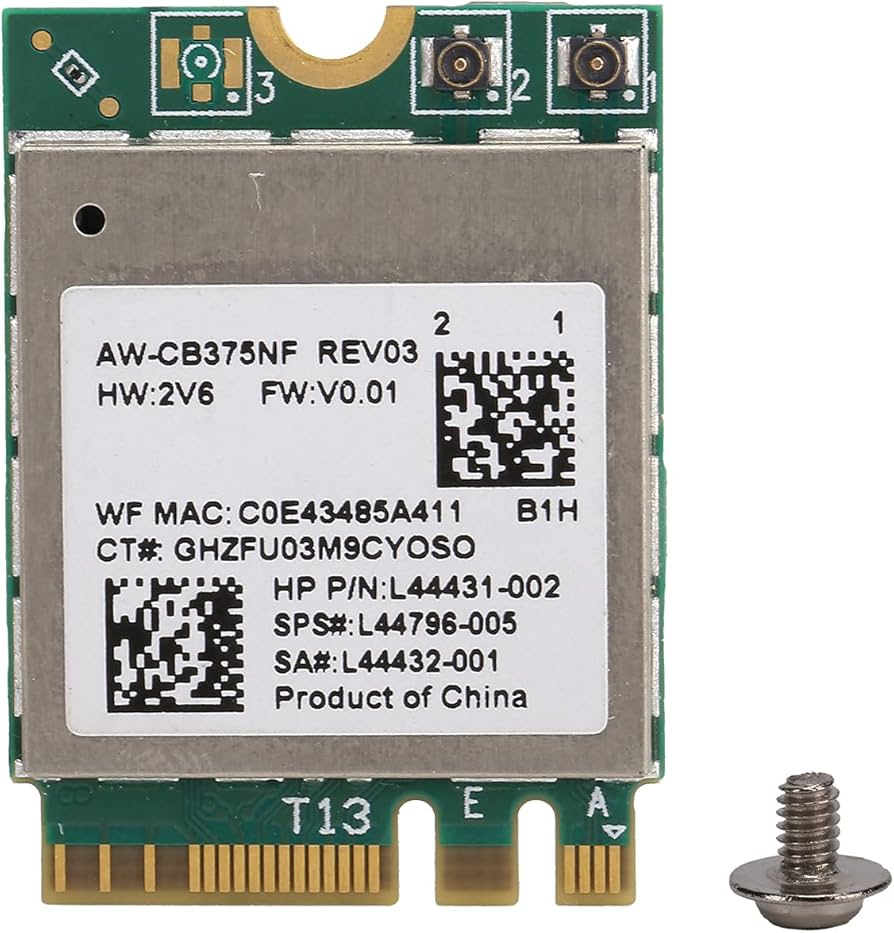 Amazon | Wifiモジュール、2.4 /5.0GHzデュアル周波数Bluetooth5.0 M