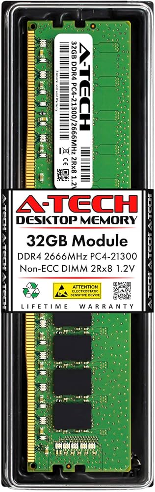 Amazon.co.jp: A-Tech 32GB RAM Crucial CT32G4DFD8266 | DDR4 2666MHz