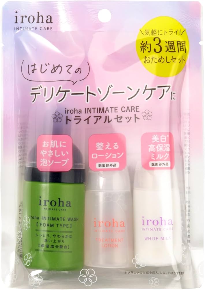 Amazon.co.jp: iroha デリケートゾーンケア トライアルセット