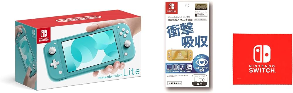 Amazon.co.jp: Nintendo Switch Lite ターコイズ&【任天堂ライセンス