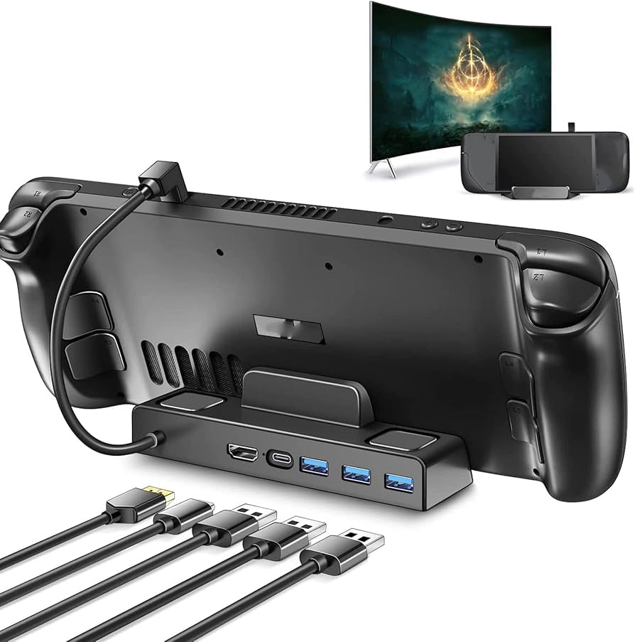 Amazon.co.jp: Vomeko RGB Steam Deck ドック - 4K@60Hz HDMI 2.0
