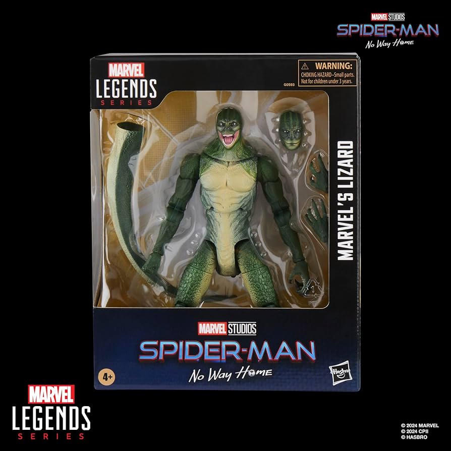 Amazon.com: Marvel Legends Series Lizard, Spider-Man: No Way Home