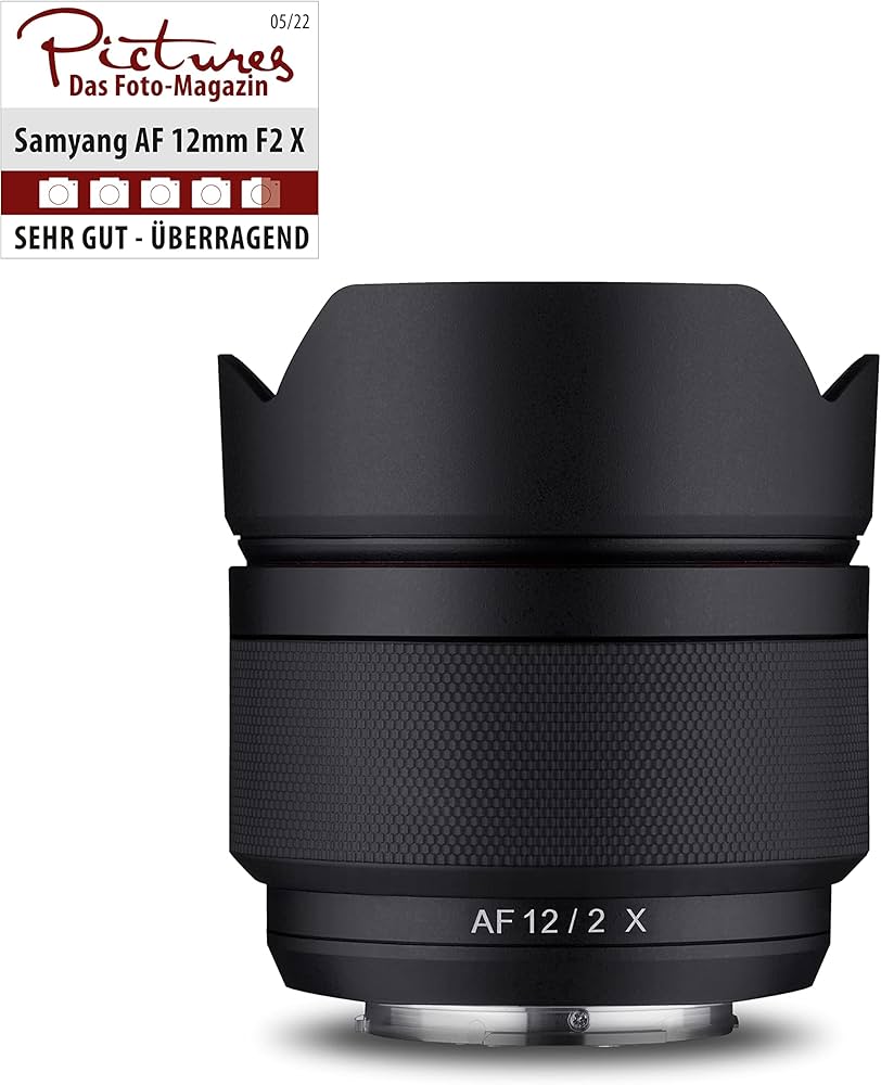 Amazon.com : Samyang AF 12mm F2.0 Autofocus Lens for Fuji X
