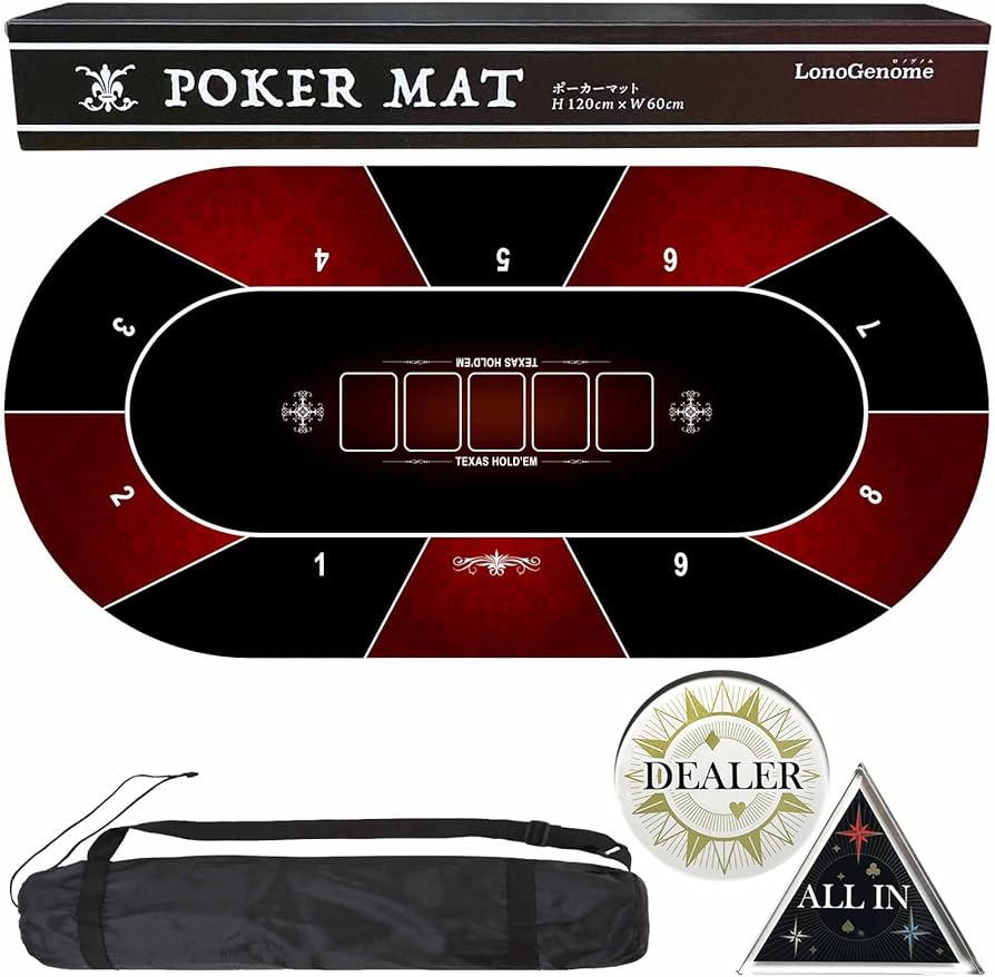 Amazon.co.jp: 【ロノゲノム】 ポーカーマット 120cm×60cm テキサス