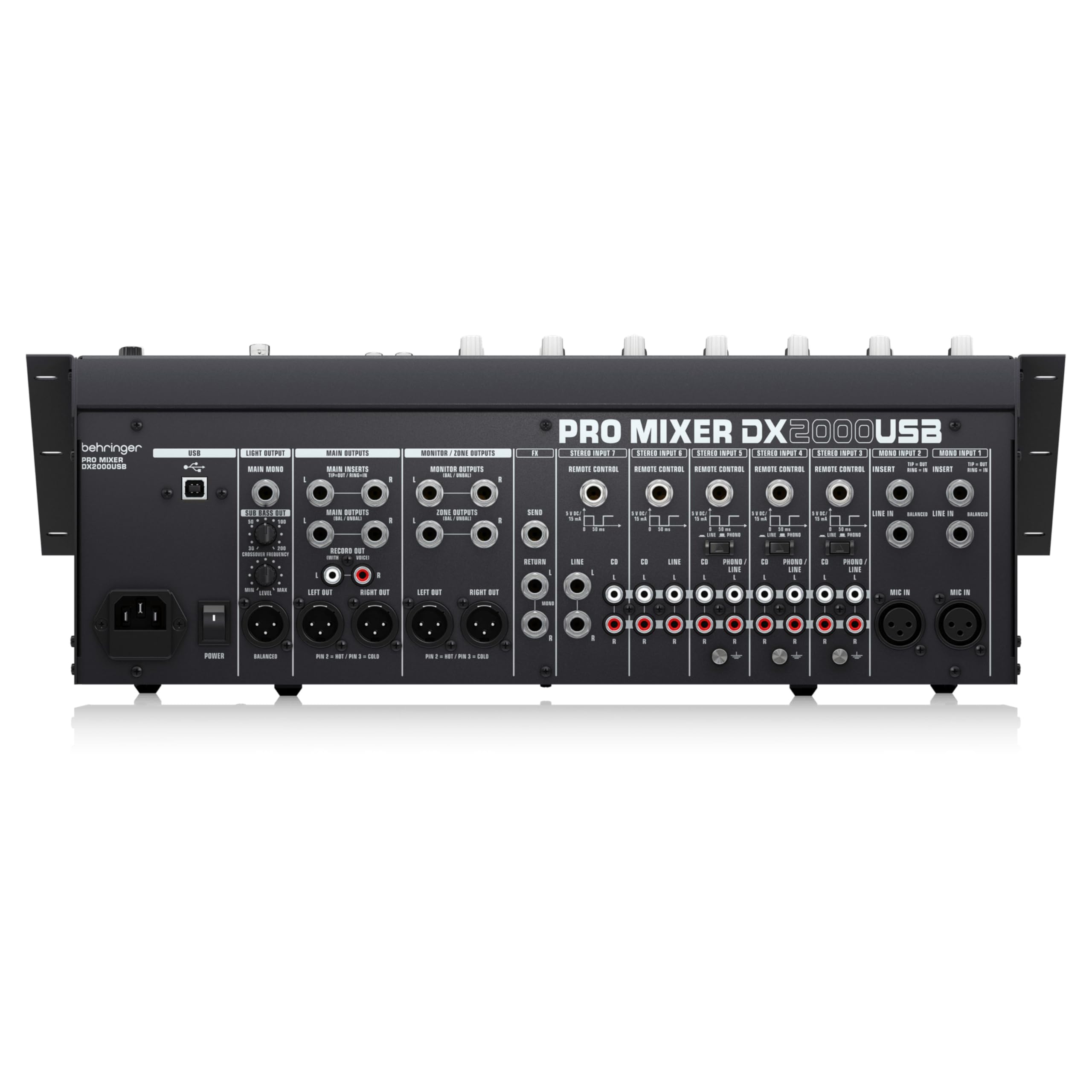 Amazon | BEHRINGER ベリンガー PRO MIXER DX2000USB DJミキサー | DJ