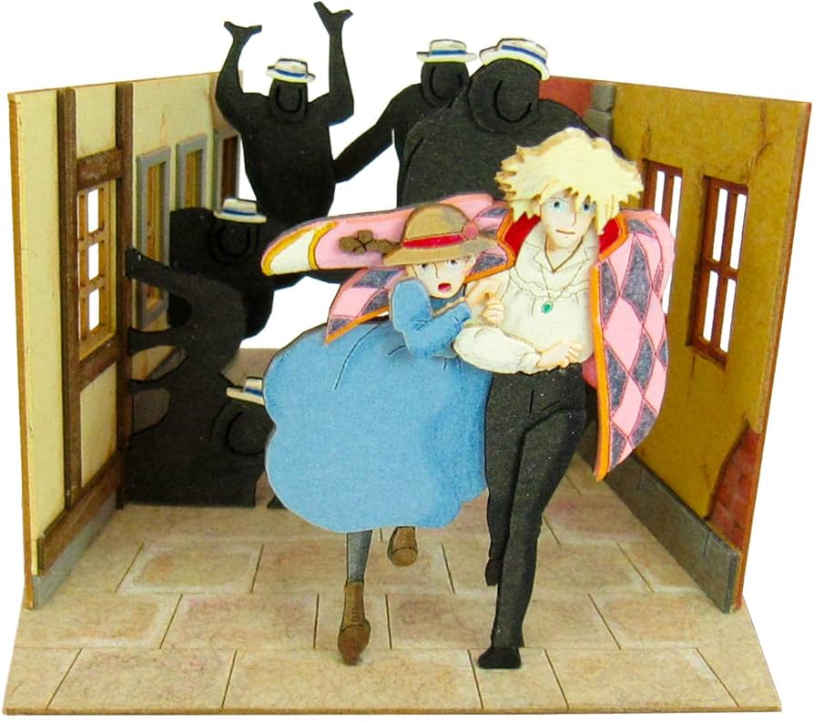 Amazon | さんけい スタジオジブリmini ハウルの動く城 逃げるハウルと