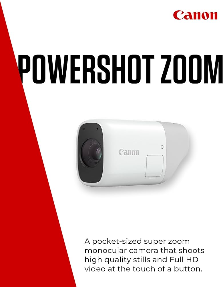 Canon PowerShot ZOOM Pocket-Sized Digital Monocular - Get Close