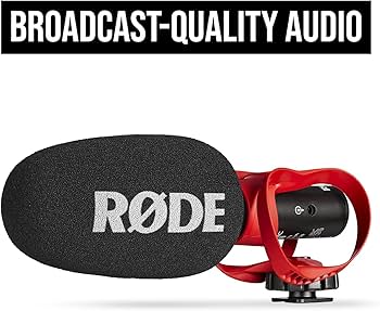 Amazon.com: Rode VideoMic GO II-H On-Camera Shotgun Microphone and