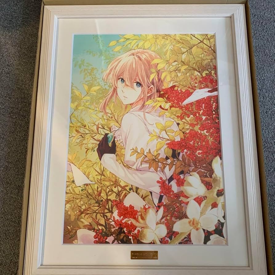 Amazon.co.jp: ヴァイオレット・エヴァーガーデン 額装アート 京都