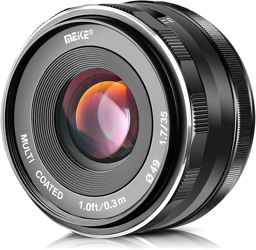 Amazon.com : Meike 35mm F1.7 Large Aperture Manual Focus Prime