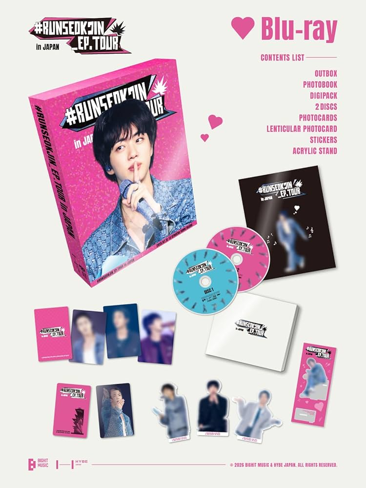 Amazon.co.jp | 【Amazon.co.jp限定】#RUNSEOKJIN_EP.TOUR in JAPAN