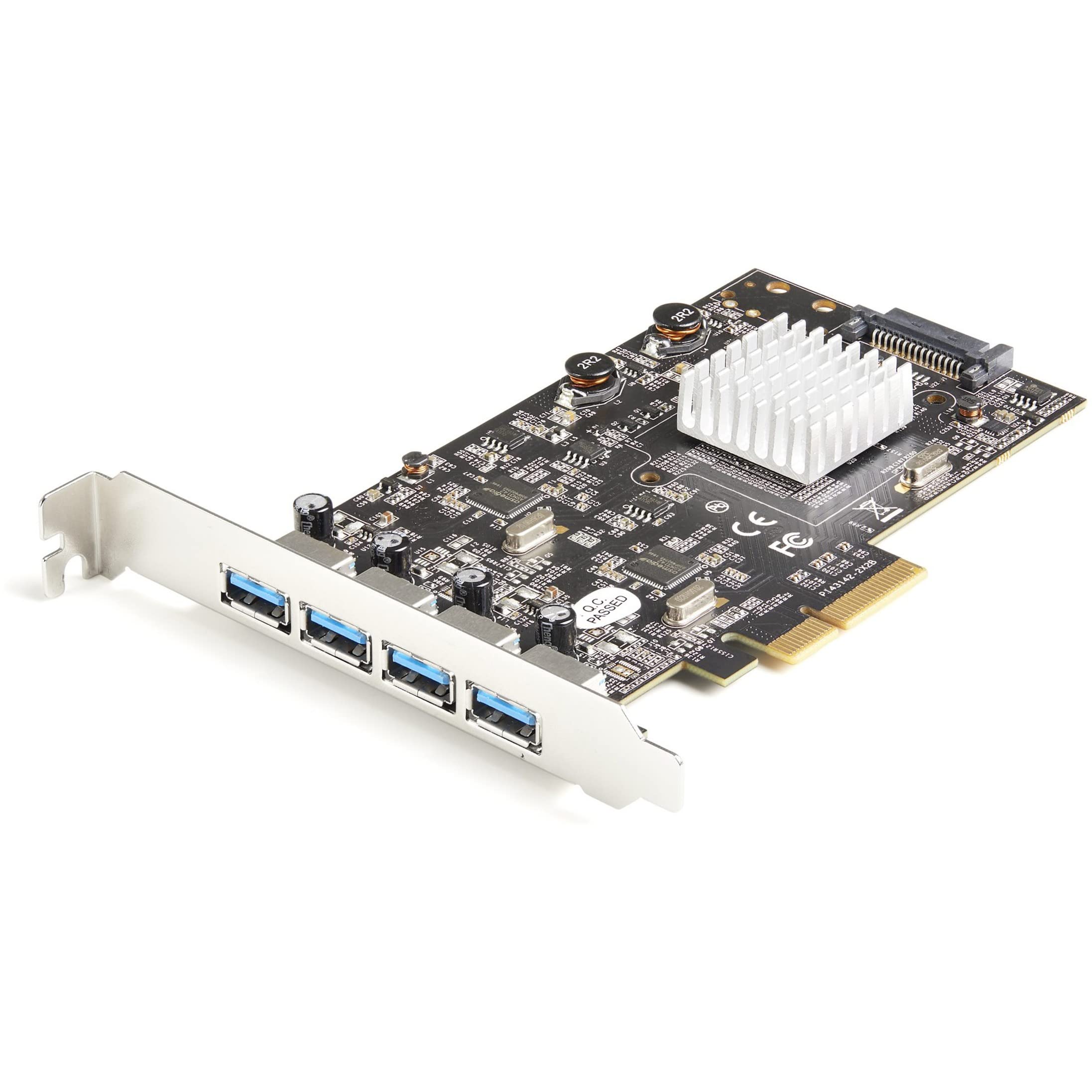 Amazon.com: StarTech.com 4-Port USB PCIe Card, USB 10Gbps, PCI