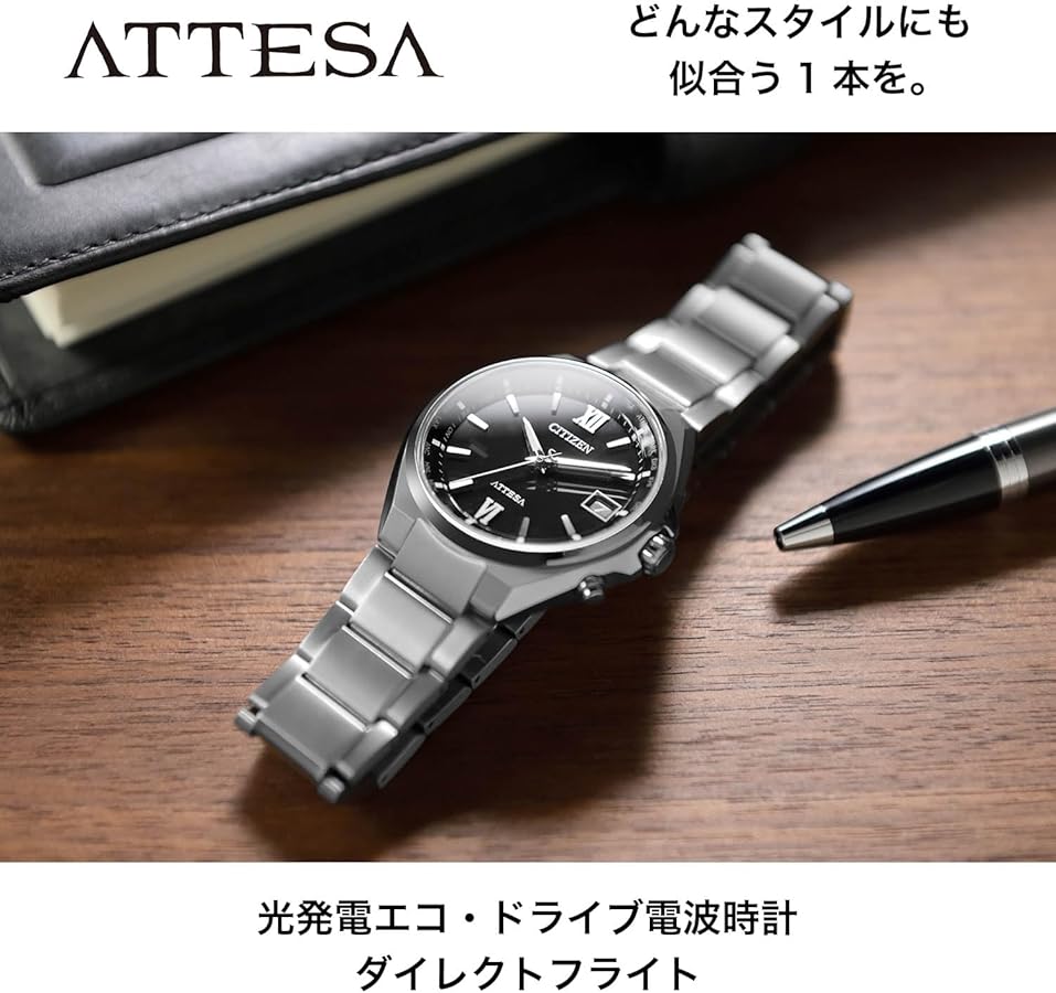 Amazon.co.jp: [Citizen] 腕時計 アテッサ シチズン ATTESA 防水 電波