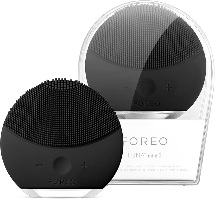 FOREO LUNA mini 2 Midnight Silicone Facial Cleansing Brush for All
