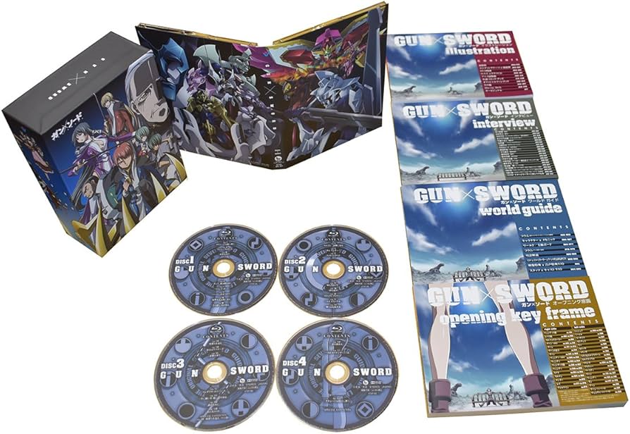 Amazon.co.jp: TVアニメ「ガン×ソード」Blu-ray BOX (完全限定盤