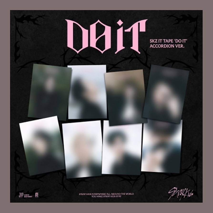 Amazon.com: Stray Kids SKZ IT TAPE DO IT Album (ACCORDION - 8 Ver