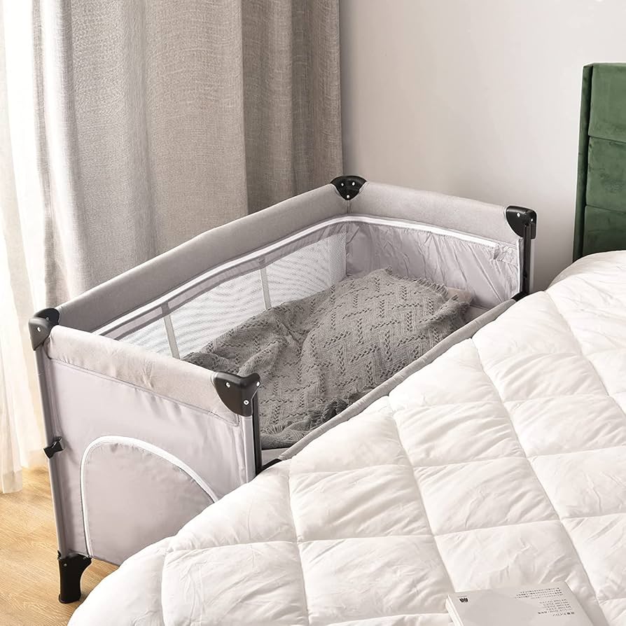 Amazon.co.jp: BTM ベビーベッド ベビーサークル 折りたたみ 添い寝