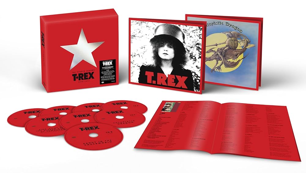 T.Rex, T. Rex - The Studio Albums 1970-1977 - Deluxe Packaging 8CD