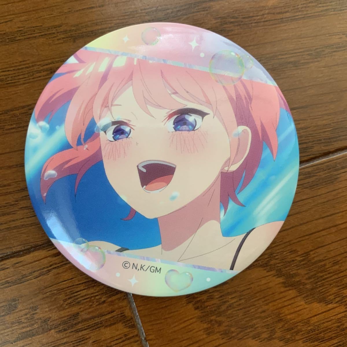 Happiness Flower缶バッチ 説明見てね