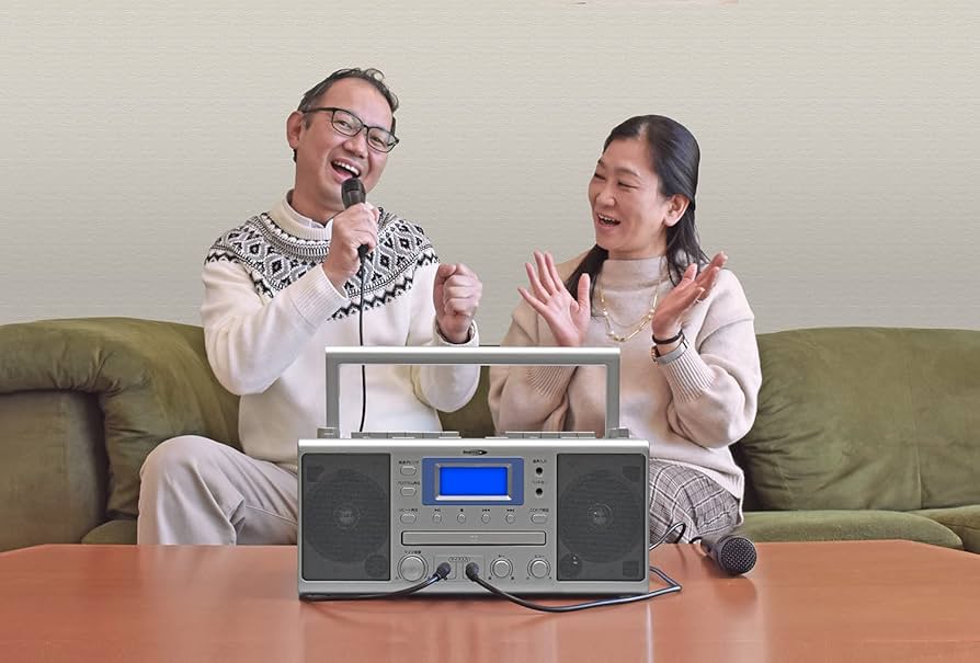 Amazon.co.jp: クマザキエイム カラオケCDダブルラジカセ WUTA ウータ