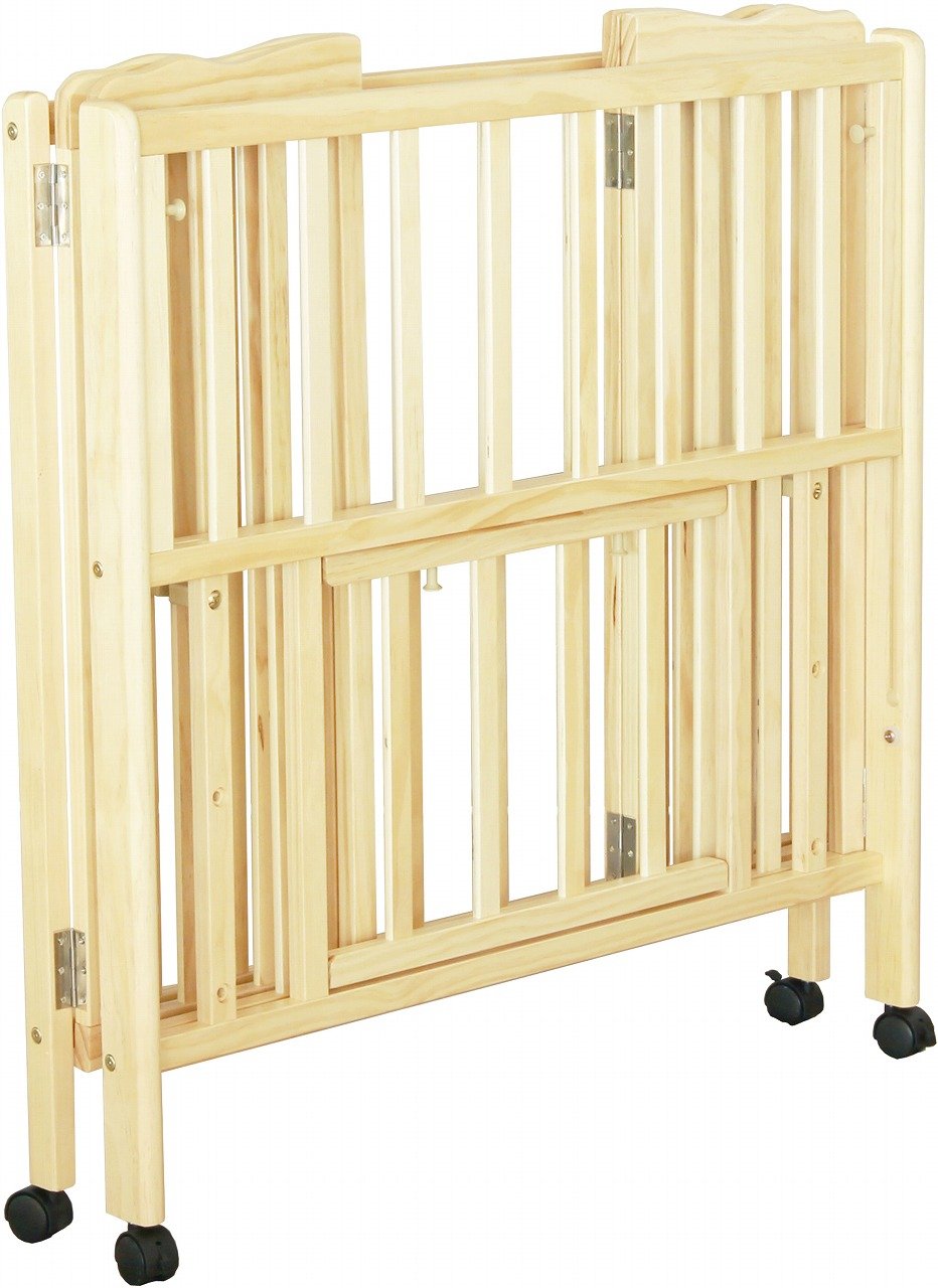 Amazon.co.jp: 大和屋 「 パタン 」 折りたたみミニベビーベッド